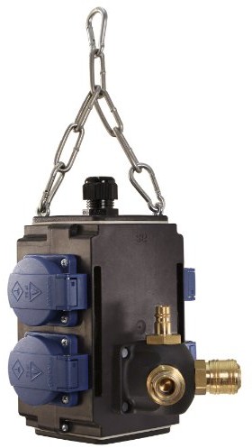 Bachmann 349.301 energii kostka 4 X Schuko