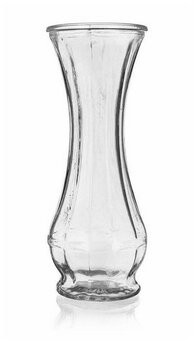 Banquet Wazon szklany Lisetta przezroczysty, 23 cm