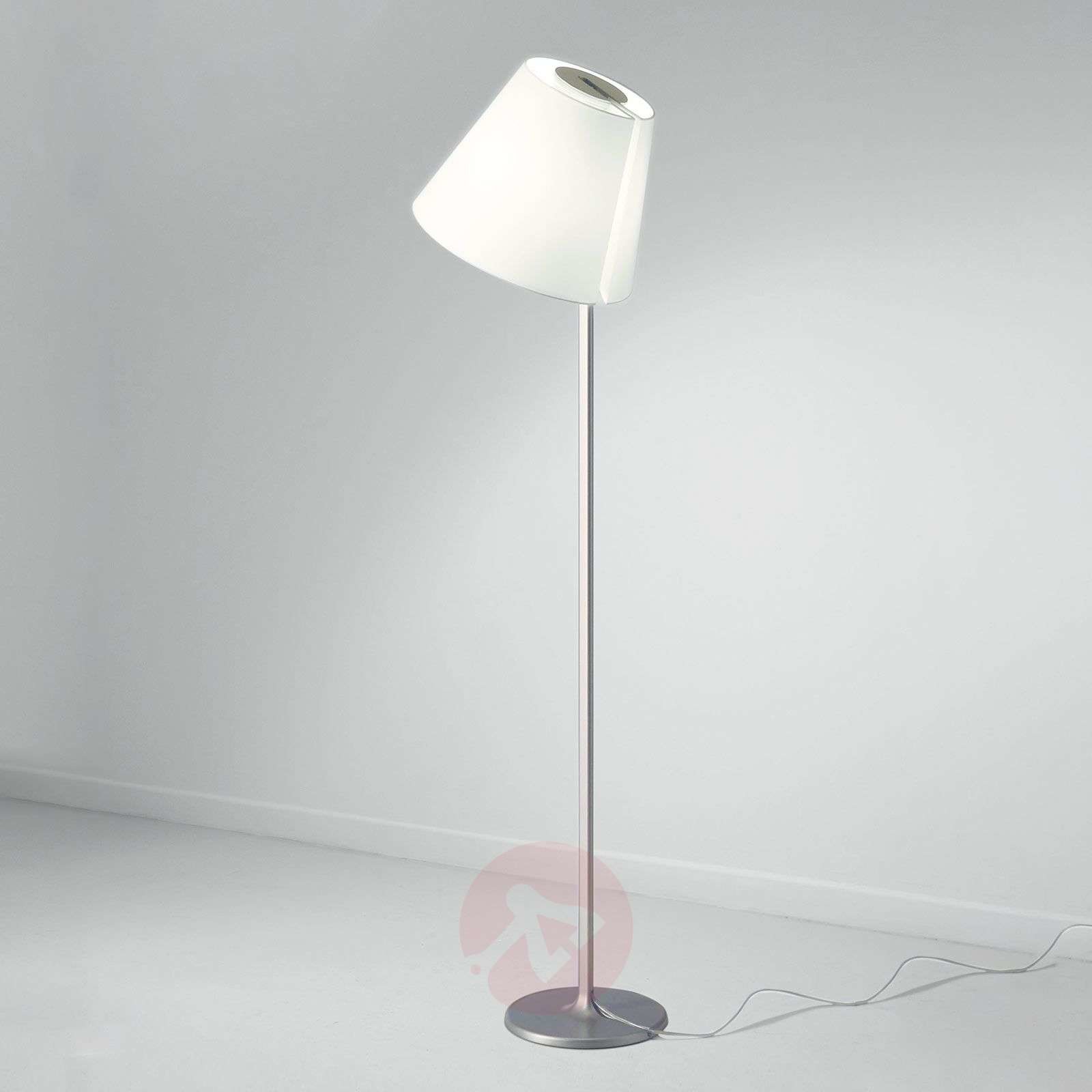 Artemide Melampo lampa podłogowa, 163 cm, szara