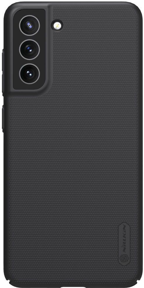 Nillkin Super Frosted Shield wzmocnione etui pokrowiec + podstawka Samsung Galaxy S21 FE czarny