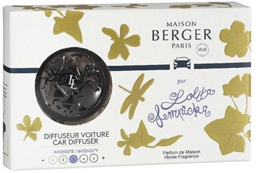 Lolita Lempicka Maison Berger Paris Zestaw prezentowy z dyfuzorem samochodowym Gun metal +napełnić