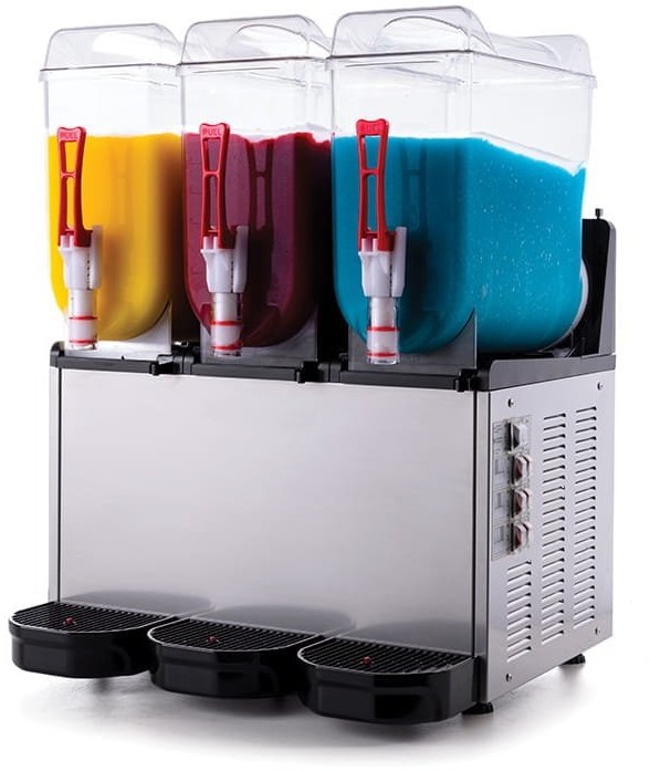 Resto Quality Granitor do sorbetów | slush shake | 12l+12l+12l SLUSH36.I