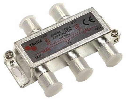Triax Triax Scs 4 - 4 way splitter 349804