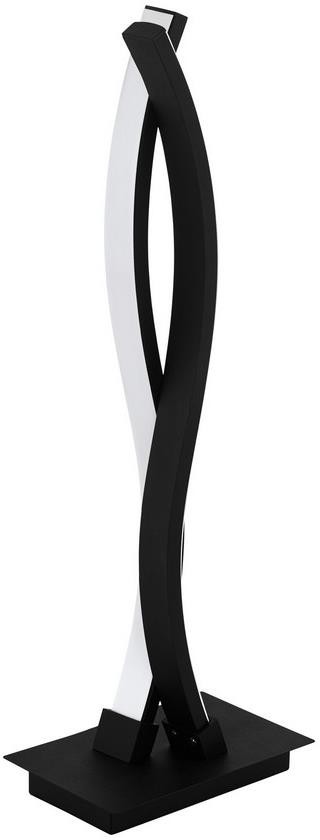 Eglo Lasana 3 99318 lampa stołowa lampka 1x10W LED czarna/biała