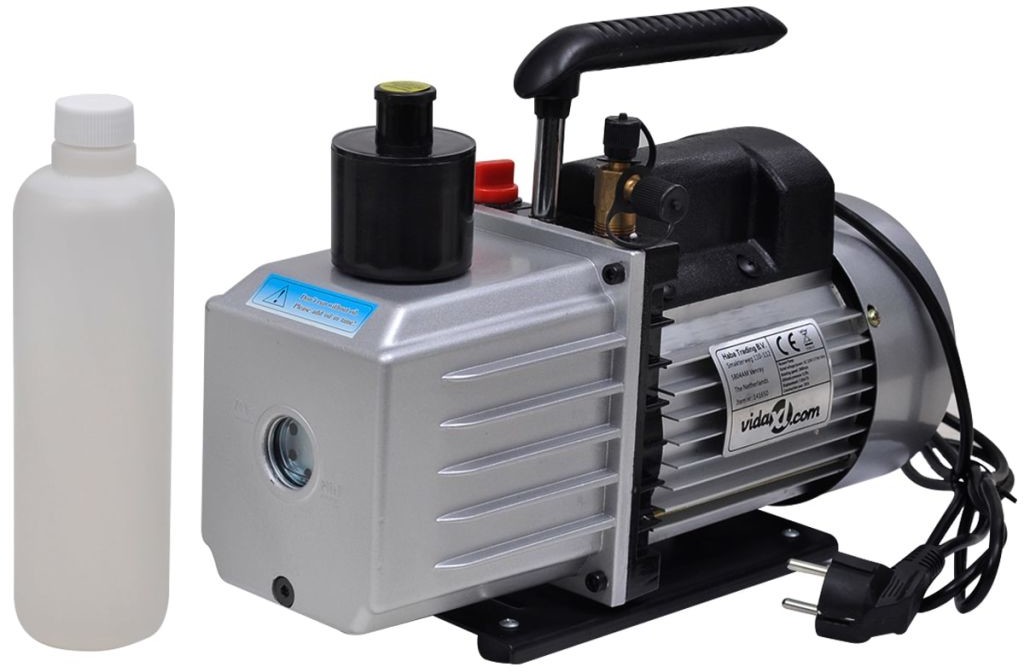 vidaXL vidaXL Pompa próżniowa 100 L / min 2-stopniowa