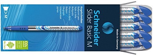 Schneider długopis Slider z Soft-Grip Zone, M, niebieski 151103