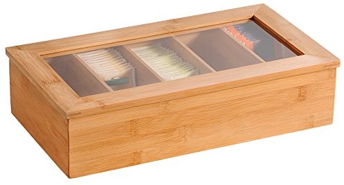 Kesper Tee-Box, bambus, brązowa, 36 x 20 x 9 cm 5890013