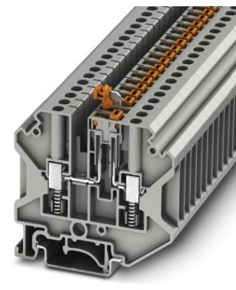 Phoenix Contact Złącze z odłącznikiem nożowym USST 4-MT P/P USST 4-MT P/P Phoenix Contact 3070302 szary Zawartość 50 szt USST 4-MT P/P