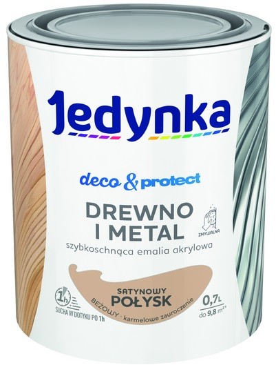 Jedynka D&p- farba, satynowa, beżowa, 0.7l