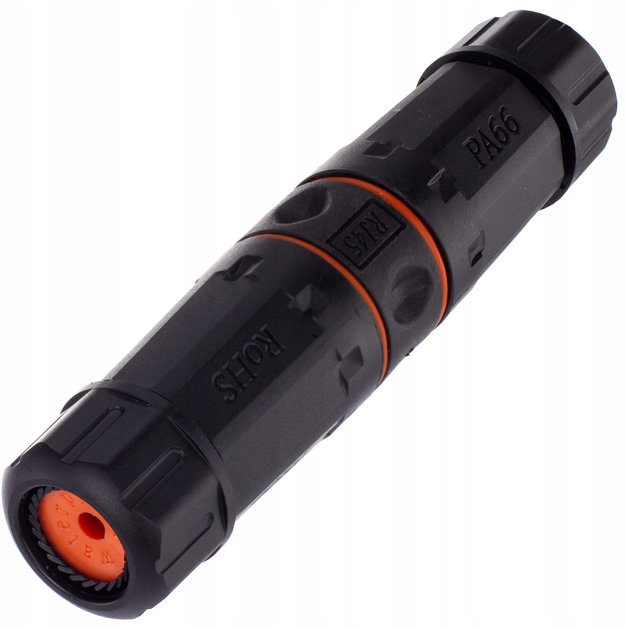 Neku Łącznik mufa beczka 2x RJ45 Ftp kat.7 6A IP68