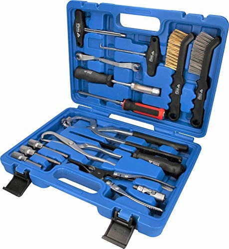 BRILLIANT TOOLS BT701250 Uniwersalny, 15-TLG. bęben hamulcowy i zestaw narzędzi do tarcz hamulcowych.
