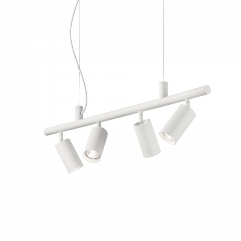Ideal Lux Lampa wisząca Dynamite 231372 nowoczesna lampa w kolorze białym 231372