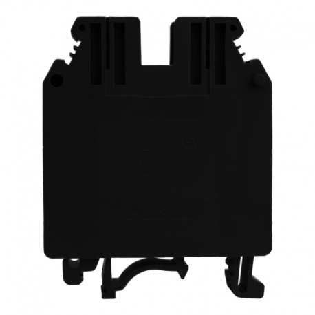 Geberit DEGSON szynowa przelotowa czarna śrubowa 35mm2 1P VDE UL PC35-01P-13-00A(H)