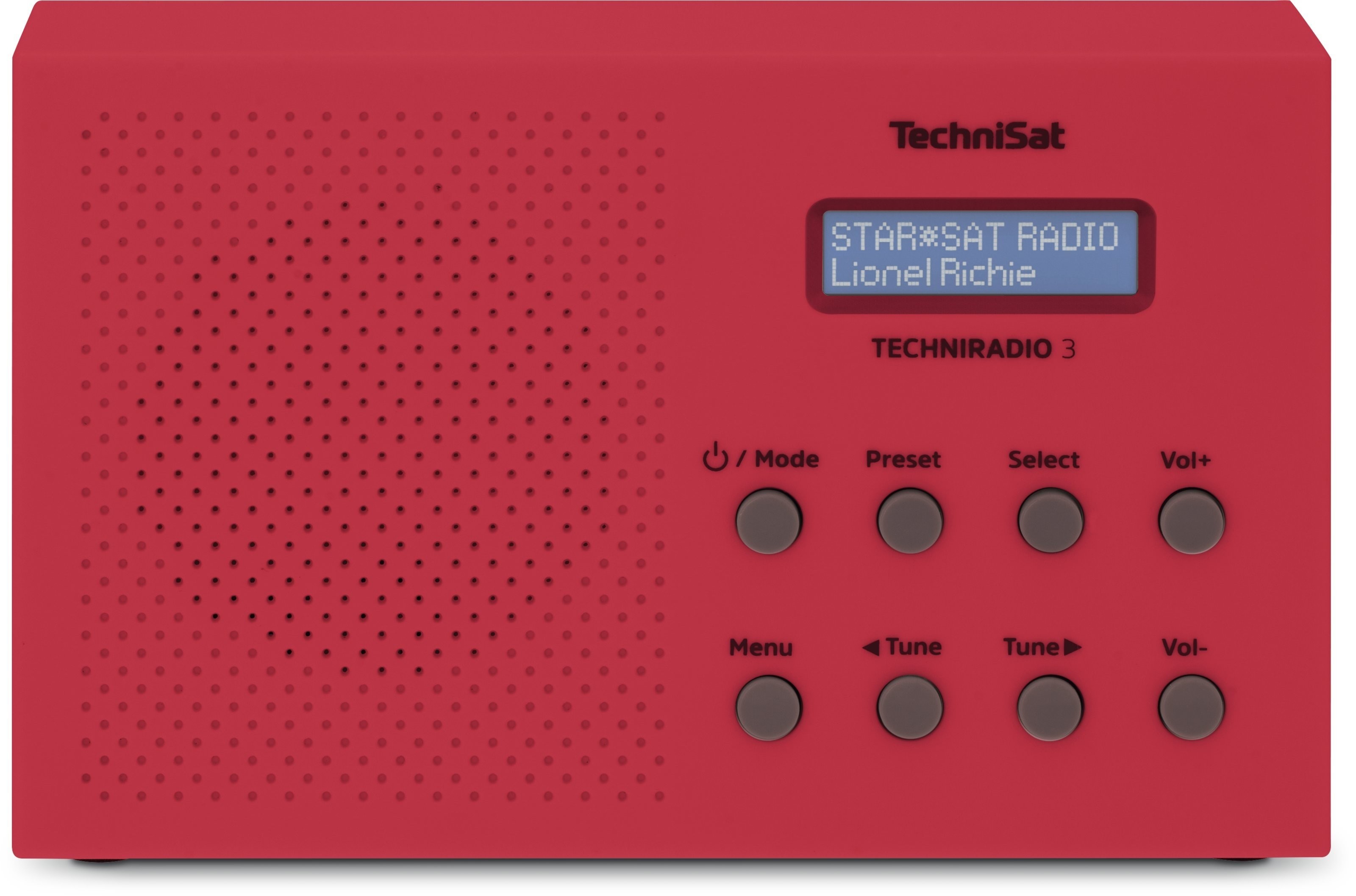 TechniSat Radio Techniradio 3 Czerwony 0002/3925 0002/3925