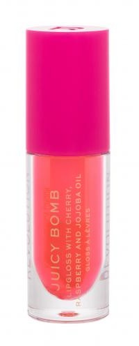Makeup Revolution Juicy Bomb nawilżający błyszczyk do ust odcień Grapefruit 4,6 g
