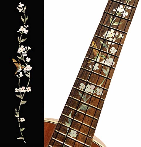 Inlaystickers Tree of Life w/koliber - markery progowe do ukulele koncertowe, UKF-260TH-C UKF-260TH-C