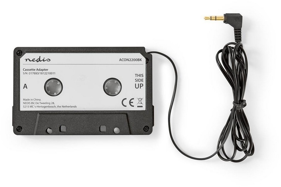 Nedis Nedis ACON2200BK  Adapter do kaset MP3/3,5 mm wtyczka