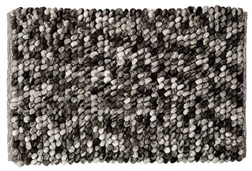 Sealskin Seal Skin 294655413 dywanik łazienkowy Vintage Ciemnoszary dywanik łazienkowy, materiału, antracyt, 80 x 50 x 2.5 cm 294655413