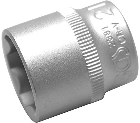 BGS wkładka klucza nasadowego, 10 MM, 3/8 cala, Super Lock, 21 MM, 2381