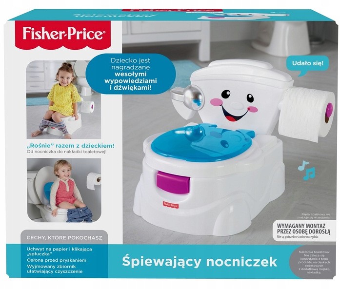 Fisher Price Śpiewający Nocniczek Edukacyjny W1330