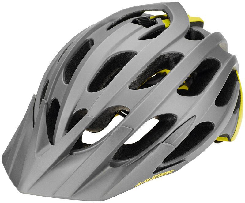 Lazer Magma+ Kask rowerowy, matte grey-yellow S | 52-56cm 2021 Kaski MTB FA003712231