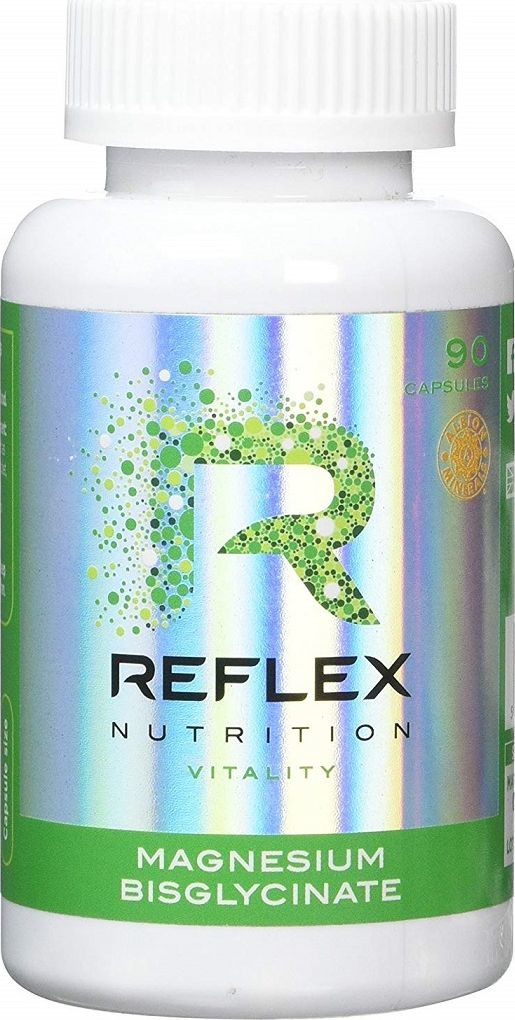 Reflex Nutrition Reflex Nutrition Reflex Nutrition Bisglicynian Magnezu 90 kapsułek P33779