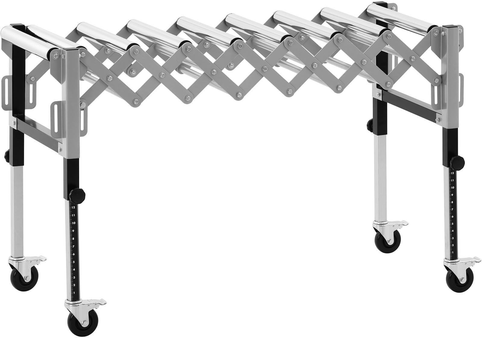 MSW Podajnik rolkowy 130 kg 9 rolek składany MSW-RT-130