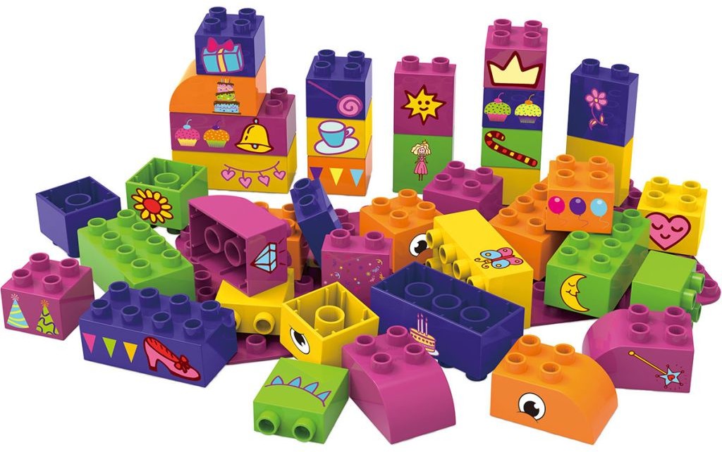 B&B BiOBUDDi BiOBUDDi 40-elementowy zestaw klocków edukacyjnych i podstawa 0007 0007