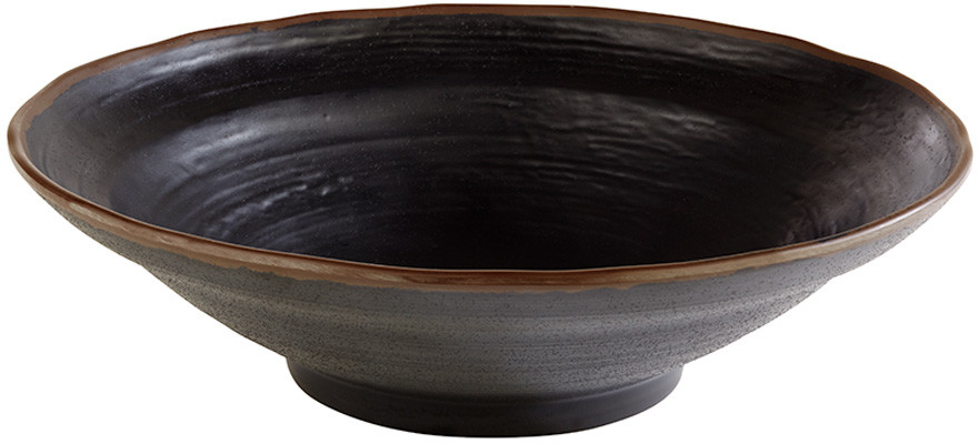 APS Miska 2 l, czarno-brązowa | Marone 84174