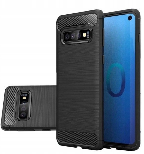 Etui Carbon Premium Czarny Huawei P20 Lite 2019