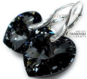 Swarovski Arande PROMOCJA piękne kolczyki SILVER NIGHT 2150519428