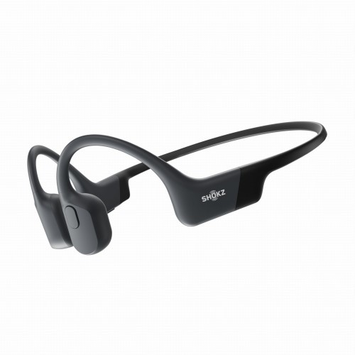 Shokz OpenRun Black (czarne) - bezprzewodowe słuchawki kostne S803BK