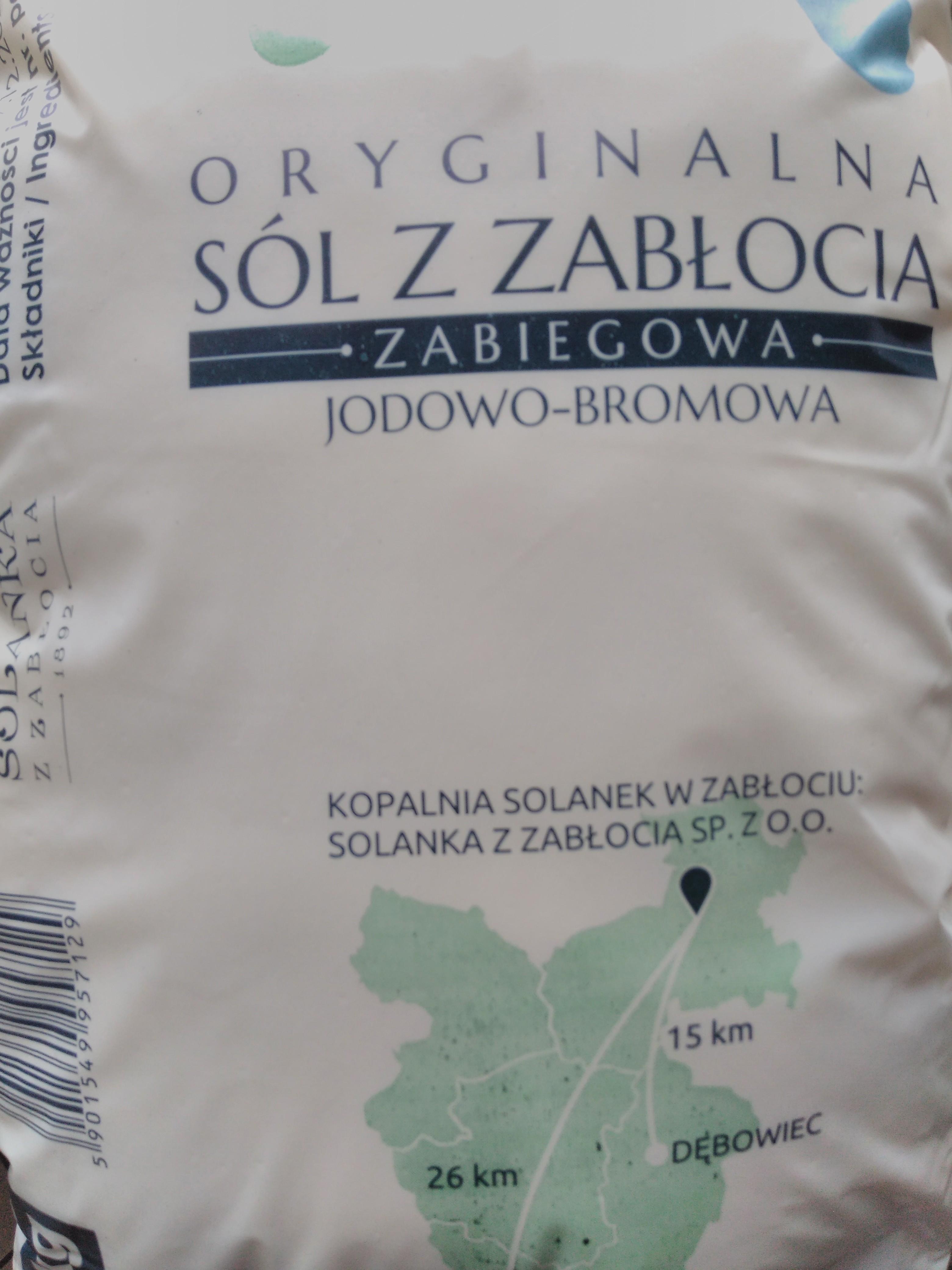 Solanka z Zabłocia Sól z Zabłocia kosm.-lecznicza 10 KG