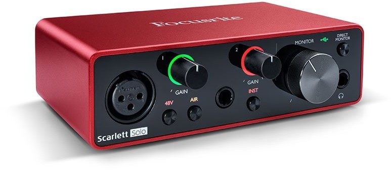 Focusrite Scarlett Solo 3Gen + ABLETON + PRO TOOLS! B-STOCK