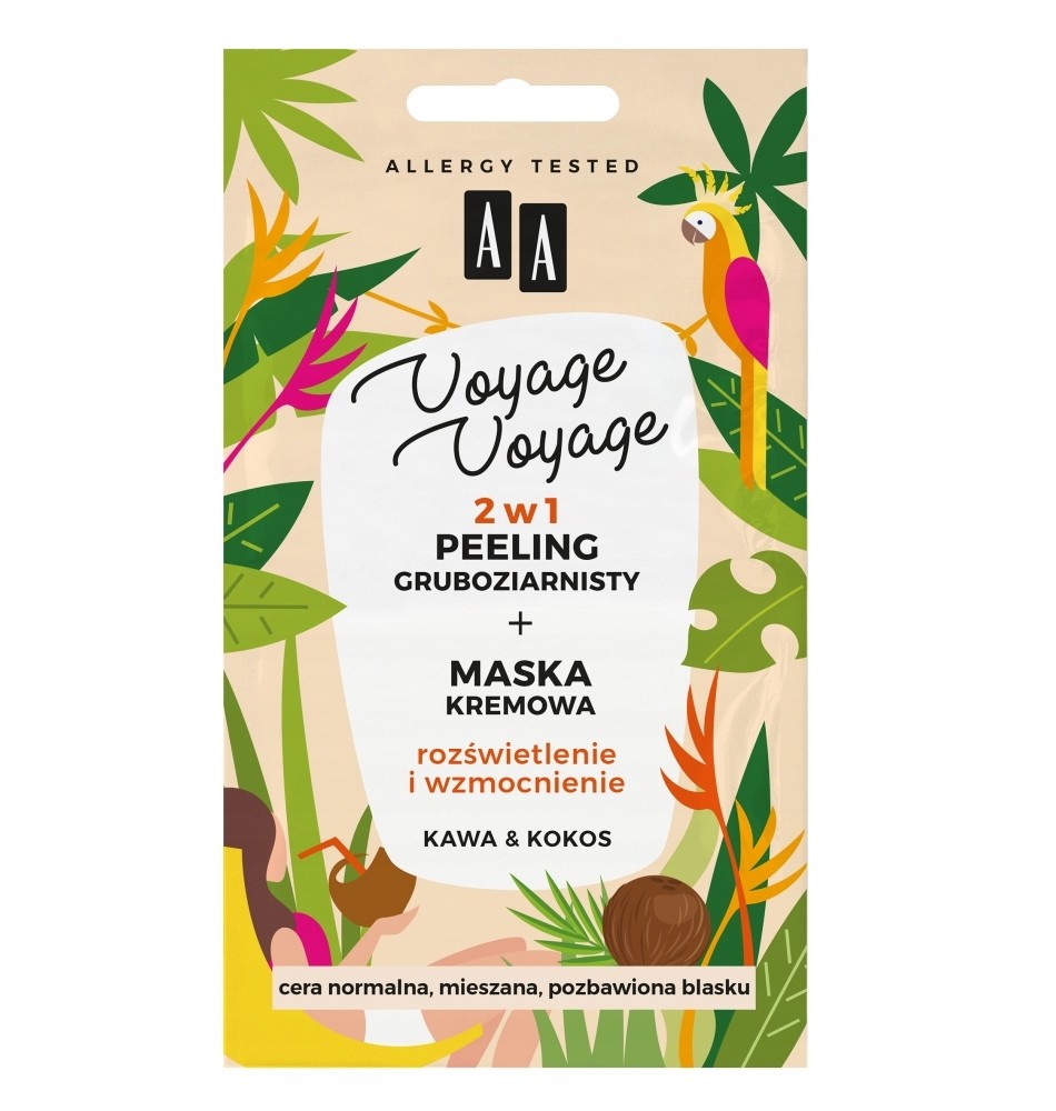Oceanic Voyage peeling gruboziarnisty Kawa & Kokos