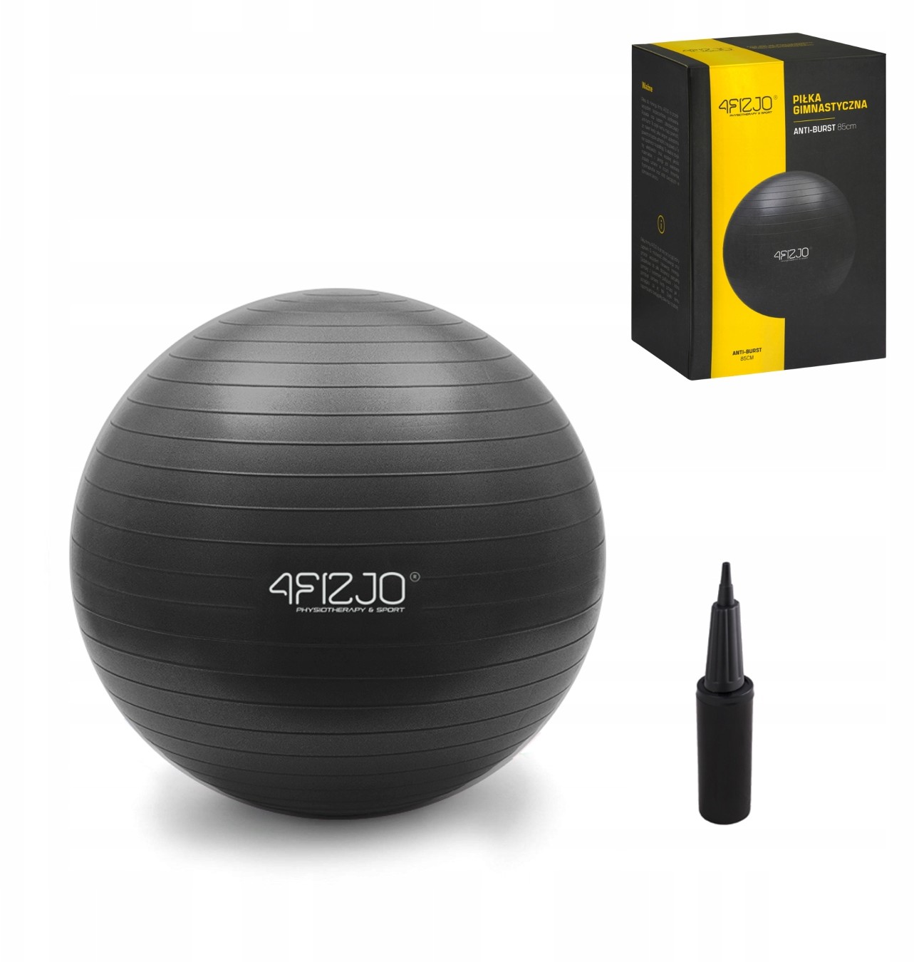 Piłka Gimnastyczna Rehabilitacyjna 85 Fitness Pomp