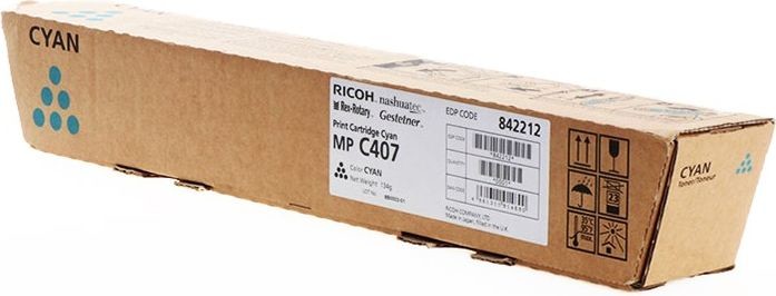 Ricoh Toner MP C407 Cyan 842212