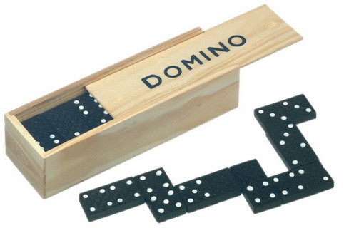 EUROBATT Drewniane Domino 28 elementów