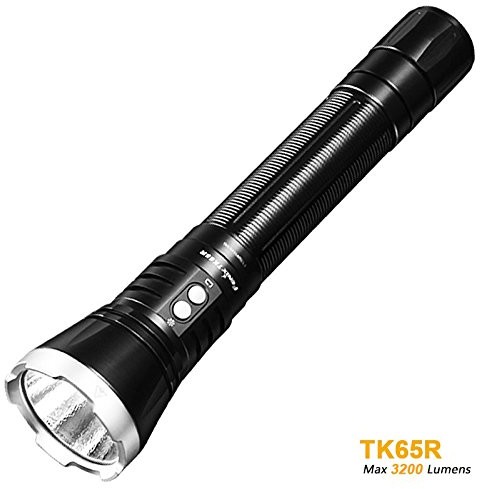 FENIX tk65r latarka LED o rozdzielczości do 3200 lumenów, zasięg 375 meter źródeł światła w zestawie: akumulator litowo-jonowy 5000 mAh TK65R