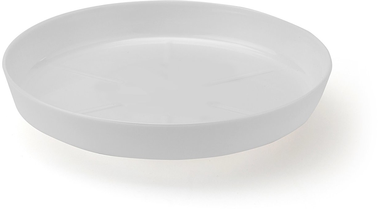 LAMELA Podstawka plastik biała perła 16,9cm