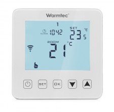 Warmtec Regulator temperatury termostat PRT-01 z Wi-Fi podtynkowy pokojowy beznapięciowy) PRT01I