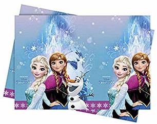 Procos 86884  Disney Frozen Northern Lights obrus z tworzywa sztucznego (120x180 cm), wielokolorowy, wielokolorowa