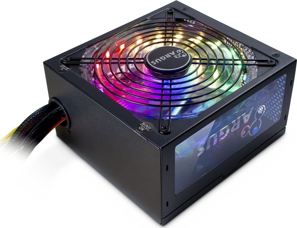 Inter-Tech Tech Argus (Inter-Tech PSU ARGUS RGB-600 II, 600W)