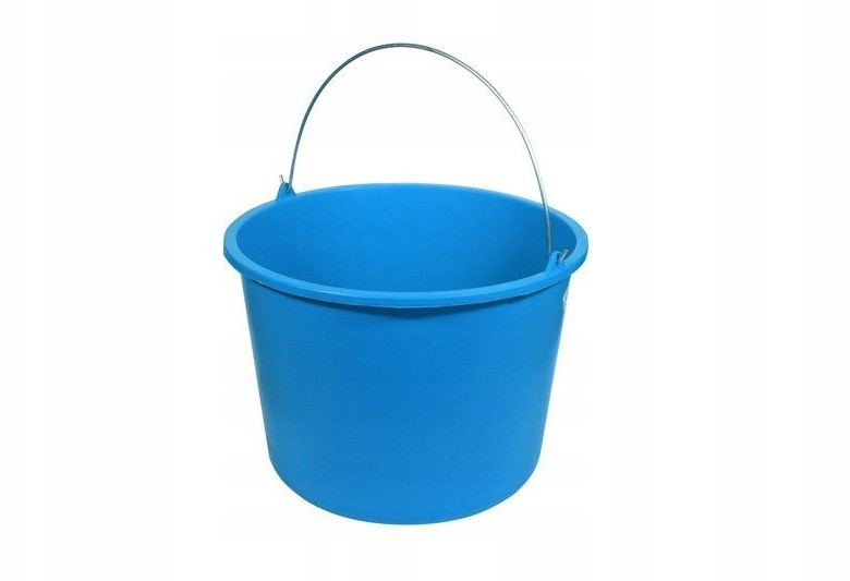 Wiadro Plastikowe Niebieskie 20 Litrów