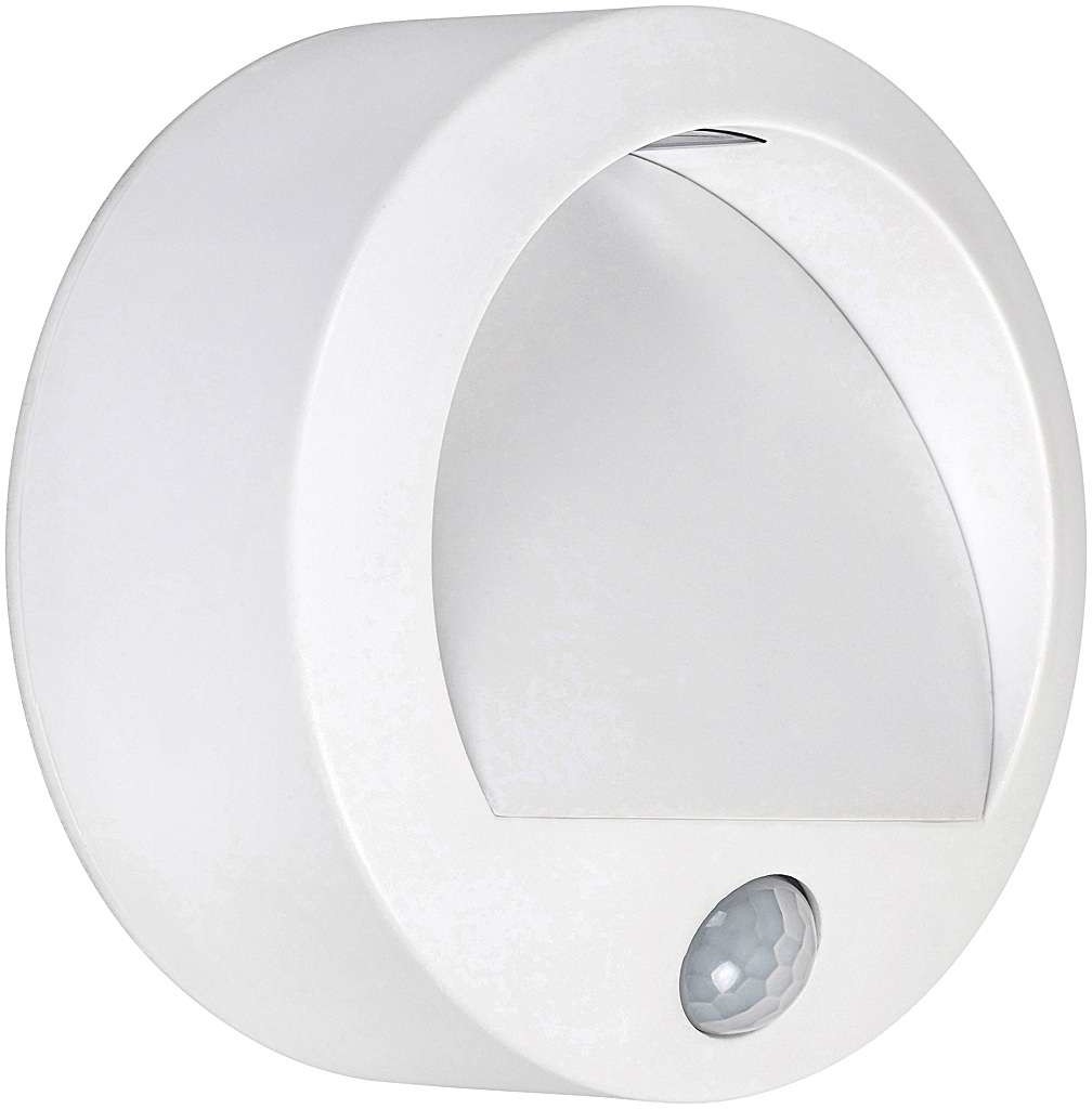 Rabalux Amarillo Biała z czujnikiem ruchu i zmierzchu LED 1,5W 3000K IP44 Lampa zewnętrzna schodowa 7980 7980