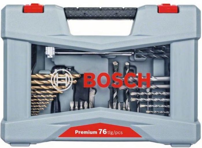 Bosch Zestaw wiertła + końcówki 76 elementów 2608P00234 2608P00234