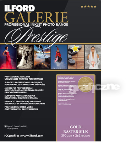 ILFORD Galerie Prestige Gold Raster Silk 13x18 290 g 2002720