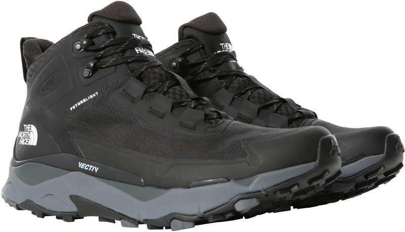 The North Face Vectiv Exploris FutureLight Mid Shoes Men, czarny/szary US 13 | EU 47 2021 Trapery turystyczne NF0A4T2UKZ21003