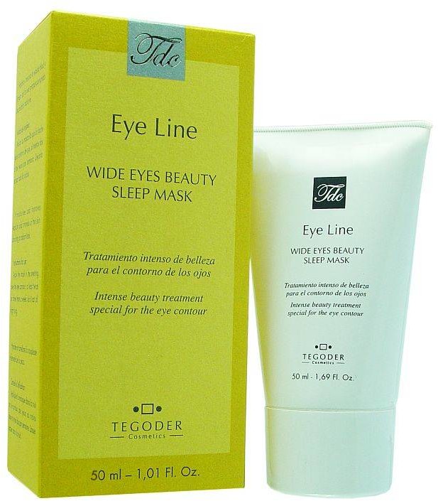 TEGODER COSMETICS Maska ujędrniająca skórę wokół oczu WIDE EYES BEAUTY SLEEP MASK 50ml 14320-uniw