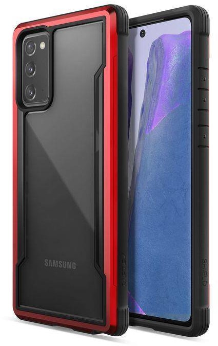 X-Doria Raptic Shield - Etui aluminiowe Samsung Galaxy Note 20 (Drop test 3m) (Red) b2btrade-18114-0